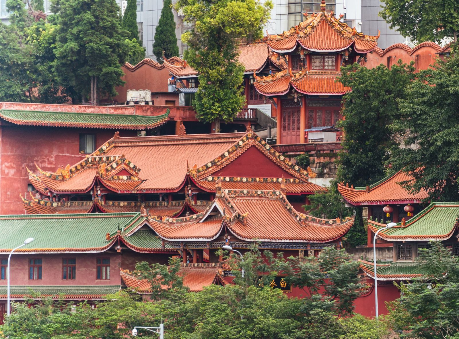 Chinese temple architecture for Buddhist China pilgrimage tour guide