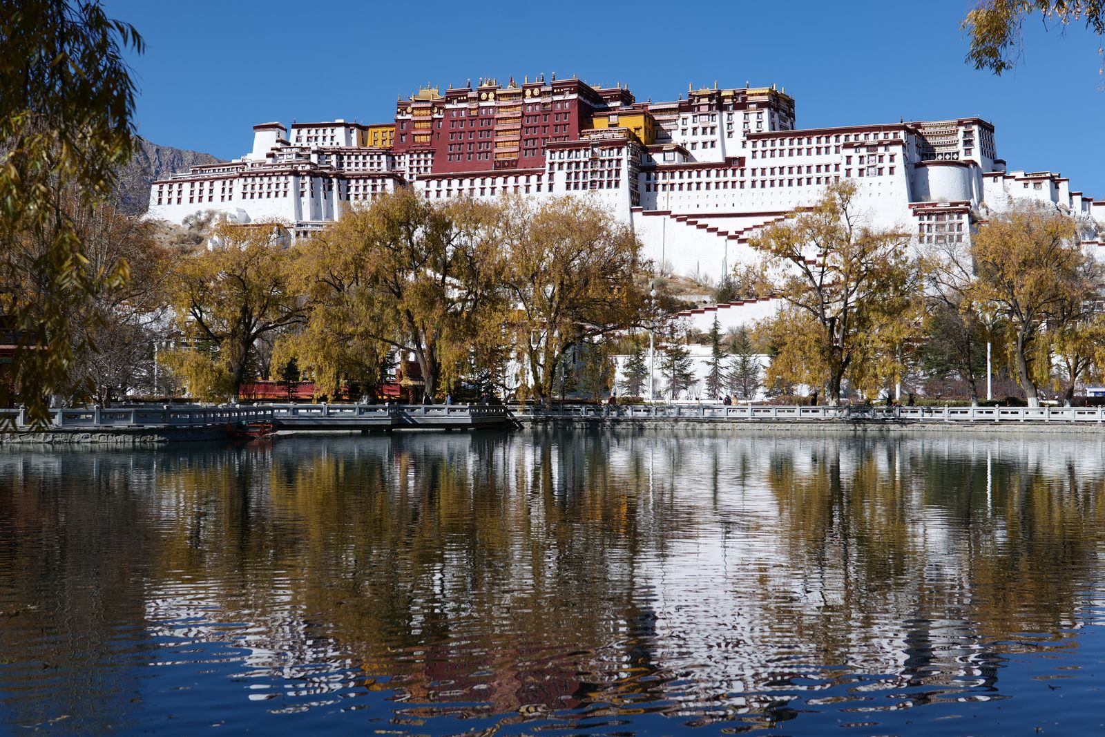 Potala Palace in Tibet for high plateau sacred geography journey